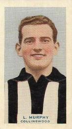 1933 Hoadley's Victorian Footballers #32 Leonard Murphy Front